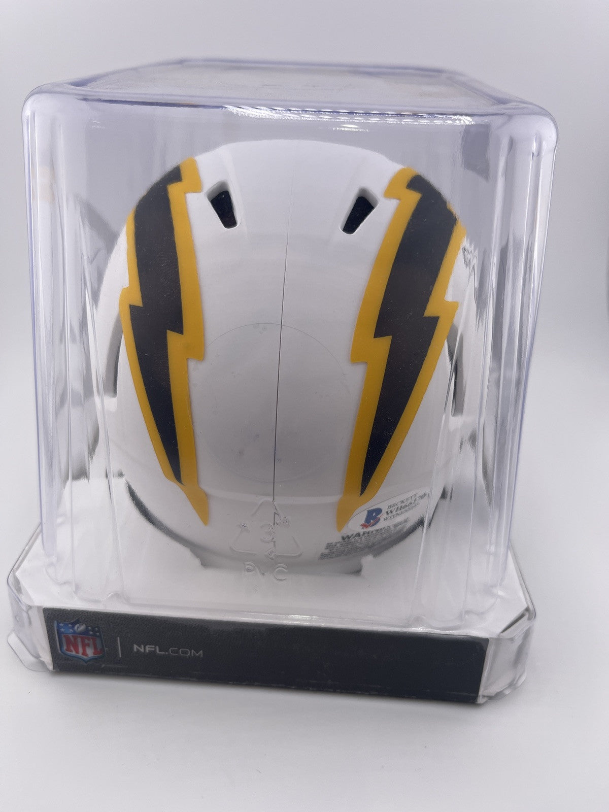 Antonio Gates Autographed Chargers Lunar Eclipse Alternate Mini Helmet Beckett