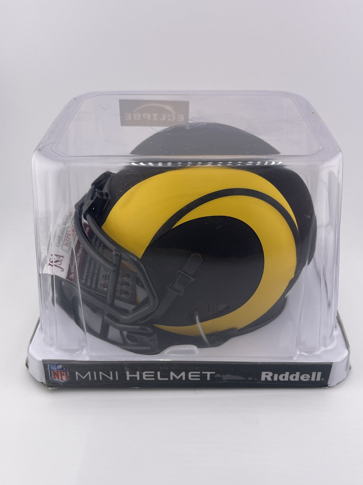 AENEAS WILLIAMS AUTOGRAPHED FOOTBALL ECLIPSE MINI HELMET JSA CERTIFIED Signature