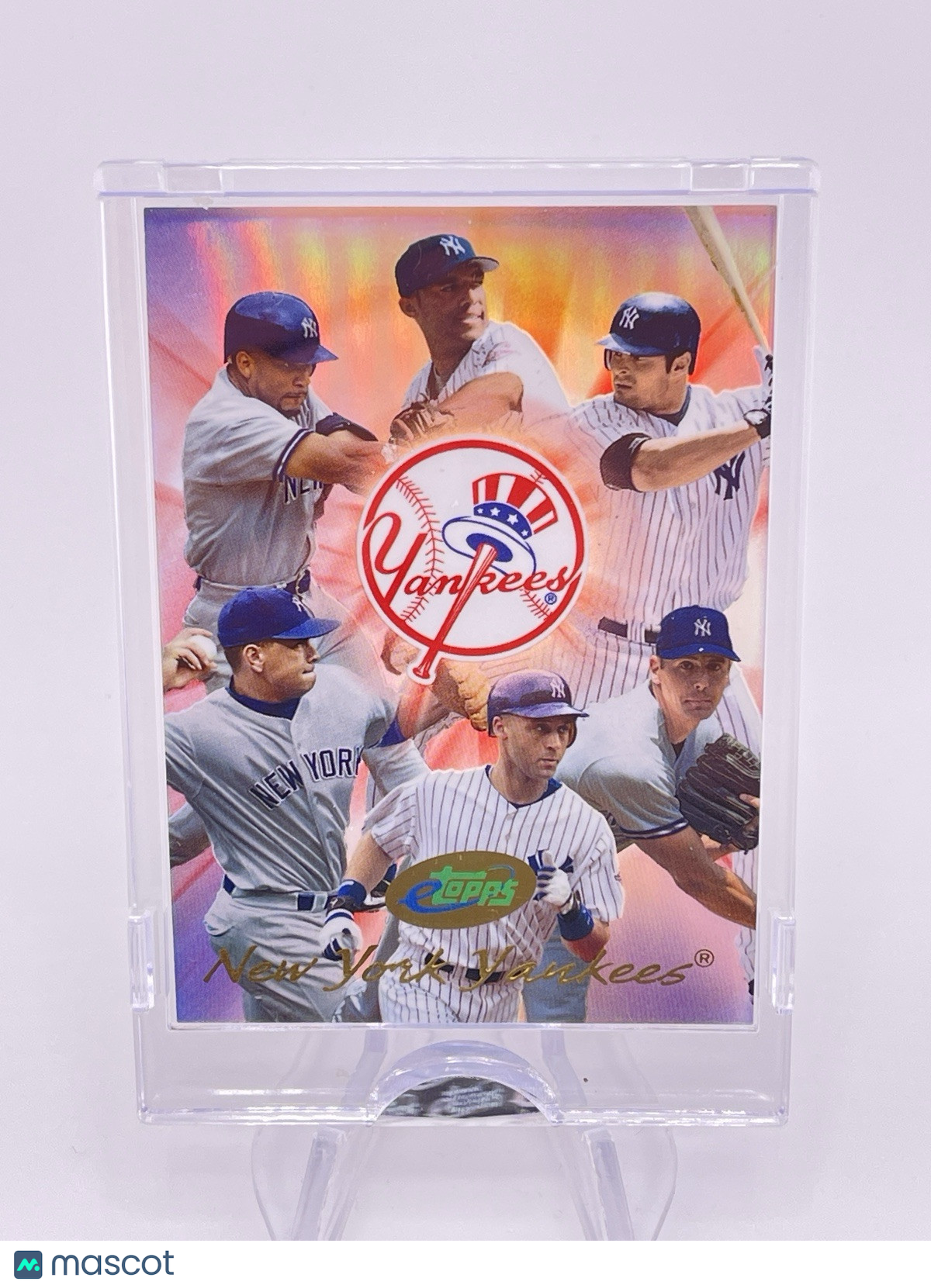 NEW YORK YANKEES 2004 Etopps Topps TEAM JETER RIVERA LIMITED EDTION /3750