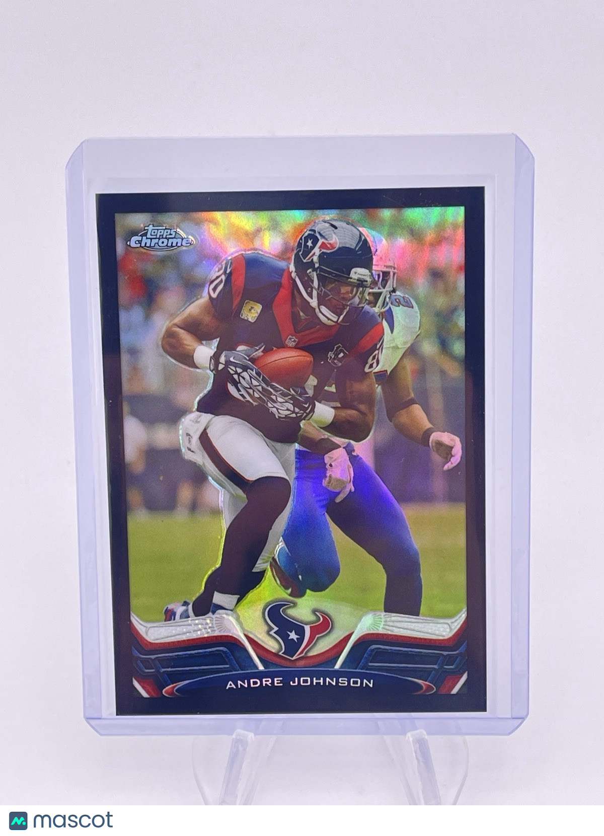 Andre Johnson 2013 Topps Chrome Black Refractor /299 Texans HOF