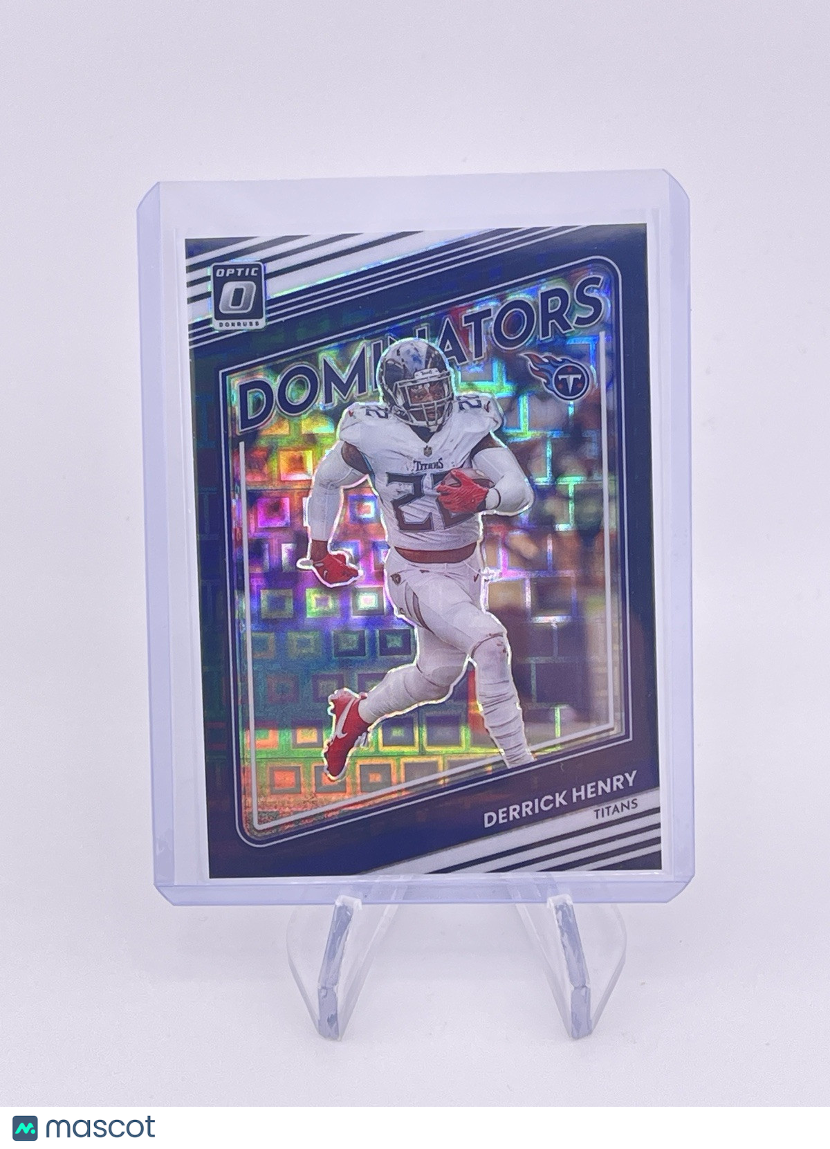 Derrick Henry 2022 Black Prizm Pandora Donruss Optic 22/25 Jersey Match Ravens