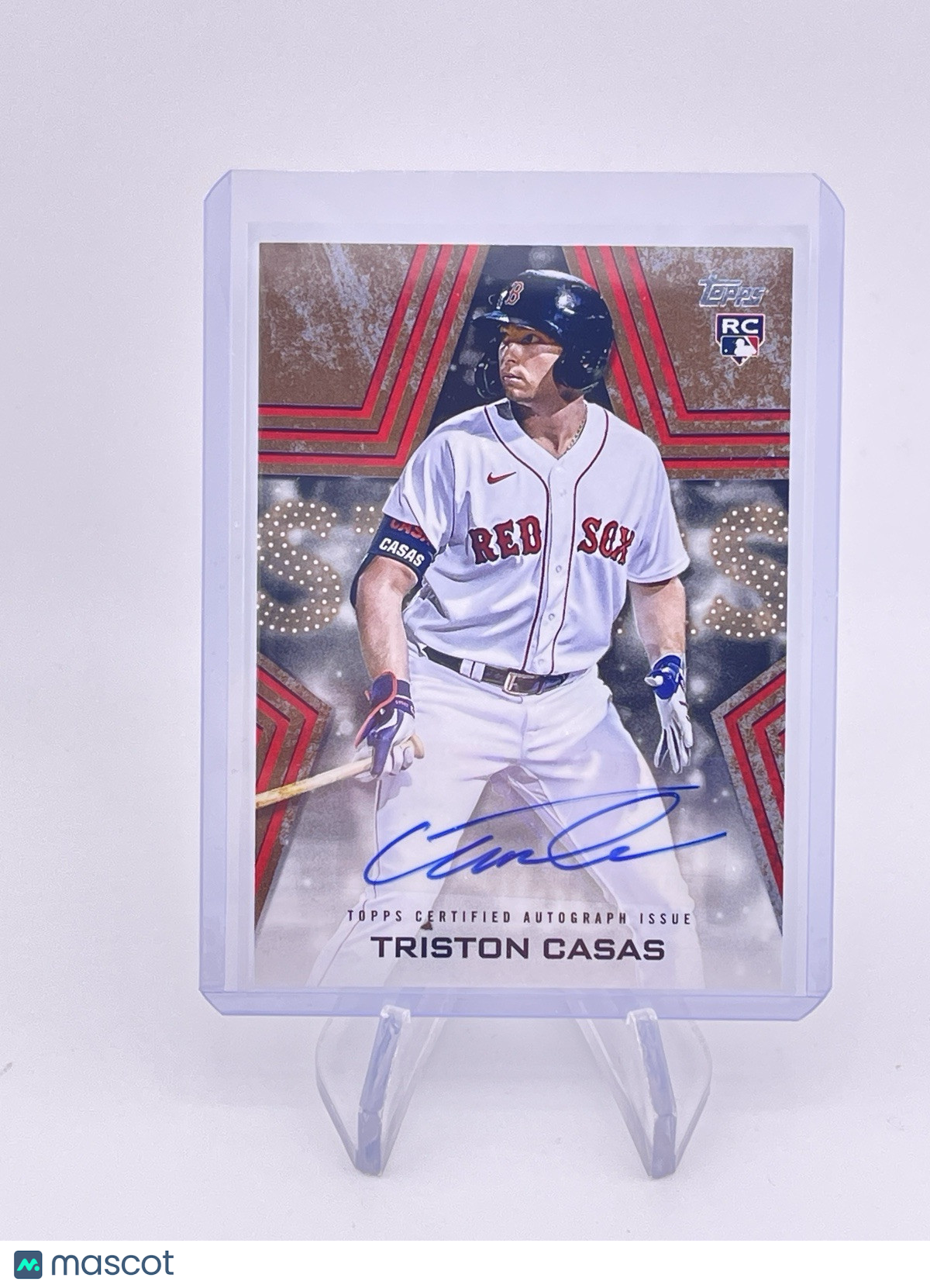 Triston Casas 2023 Topps Series One Gold Stars Autograph Auto Rookie RC /50