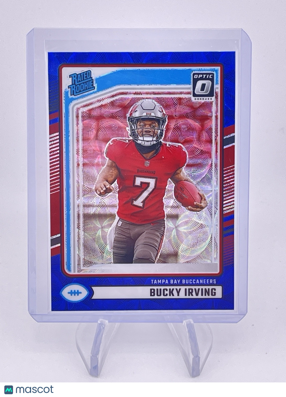 BUCKY IRVING 2024 PANINI DONRUSS OPTIC PREVIEW BLUE SCOPE SP RC Rookie