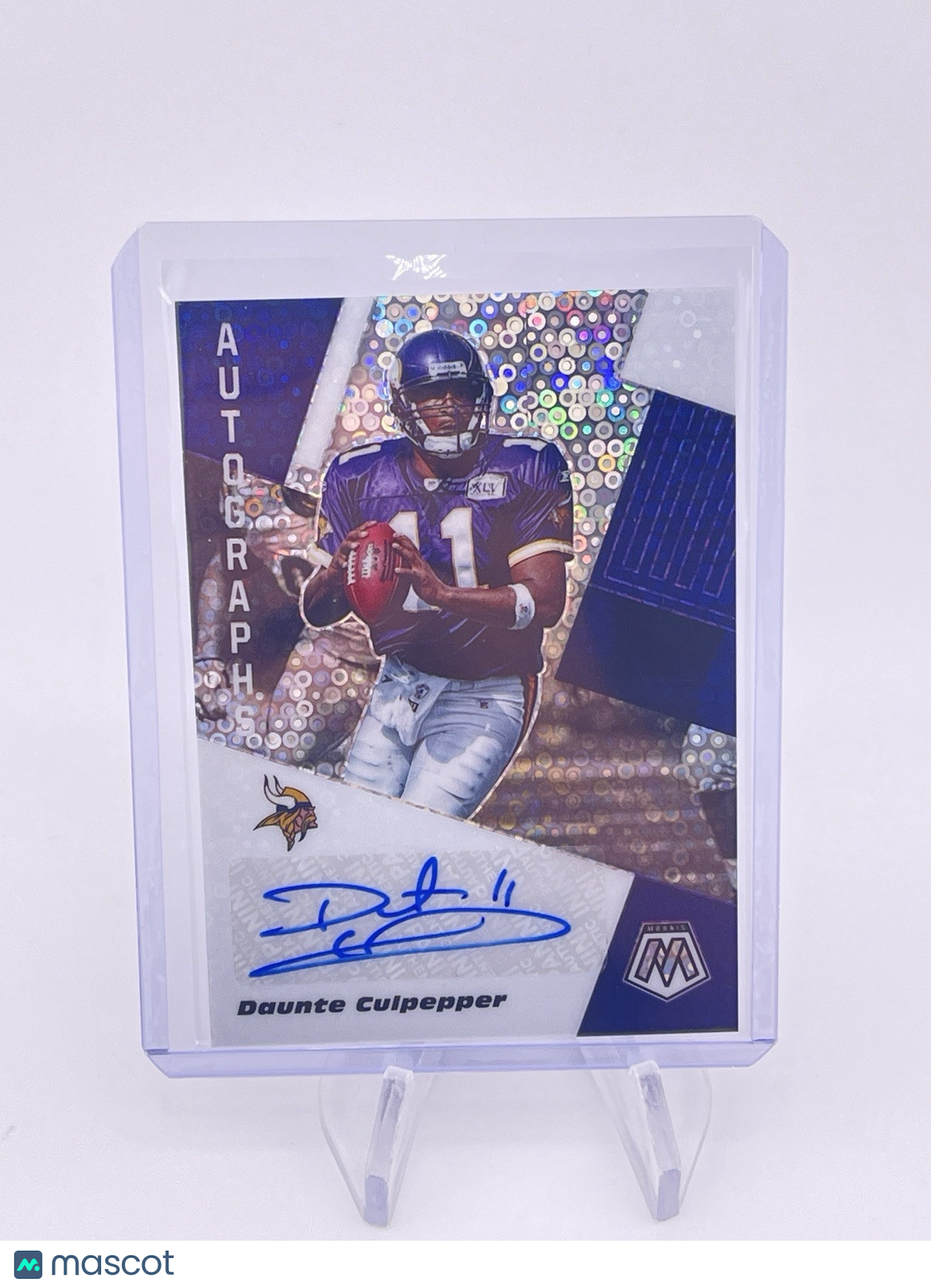 Daunte Culpepper 2020 No Huddle Auto Autograph Signature Vikings