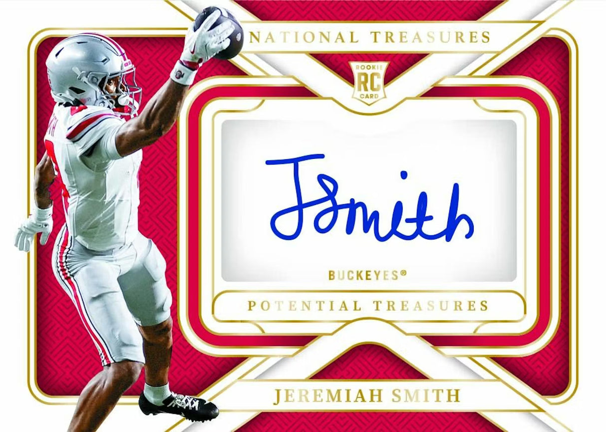 2025 Panini National Treasures Collegiate Football Hobby Box