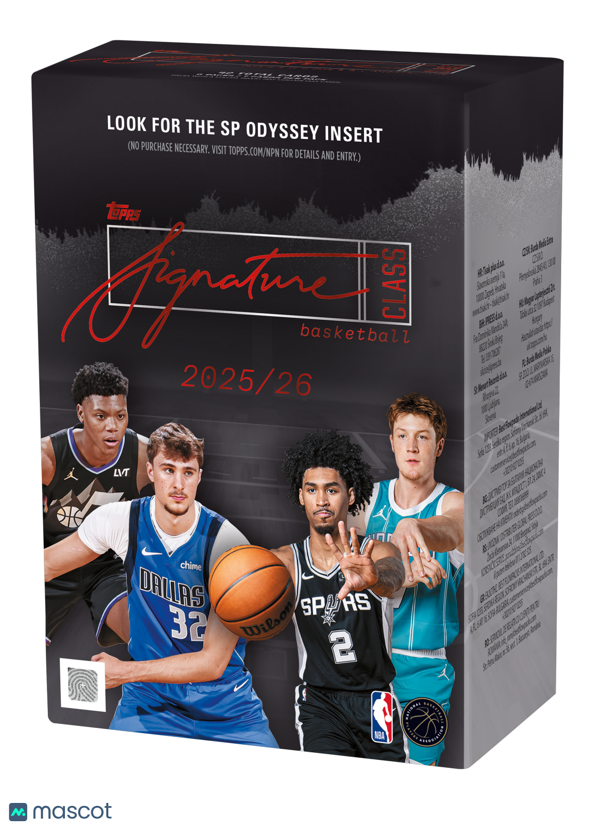 2025-26 Topps Signature Class Basketball Blaster Box