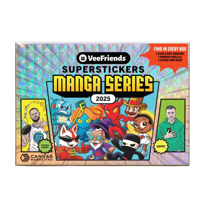 VeeFriends Super Stickers Steph Curry Manga Series Box