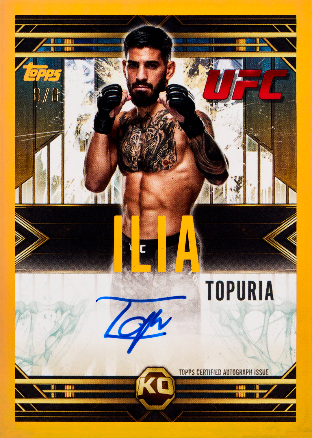 2025 Topps UFC Knockout Hobby Box