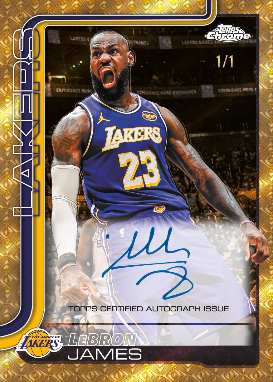 2025-26 Topps Chrome Update Basketball Hobby Box