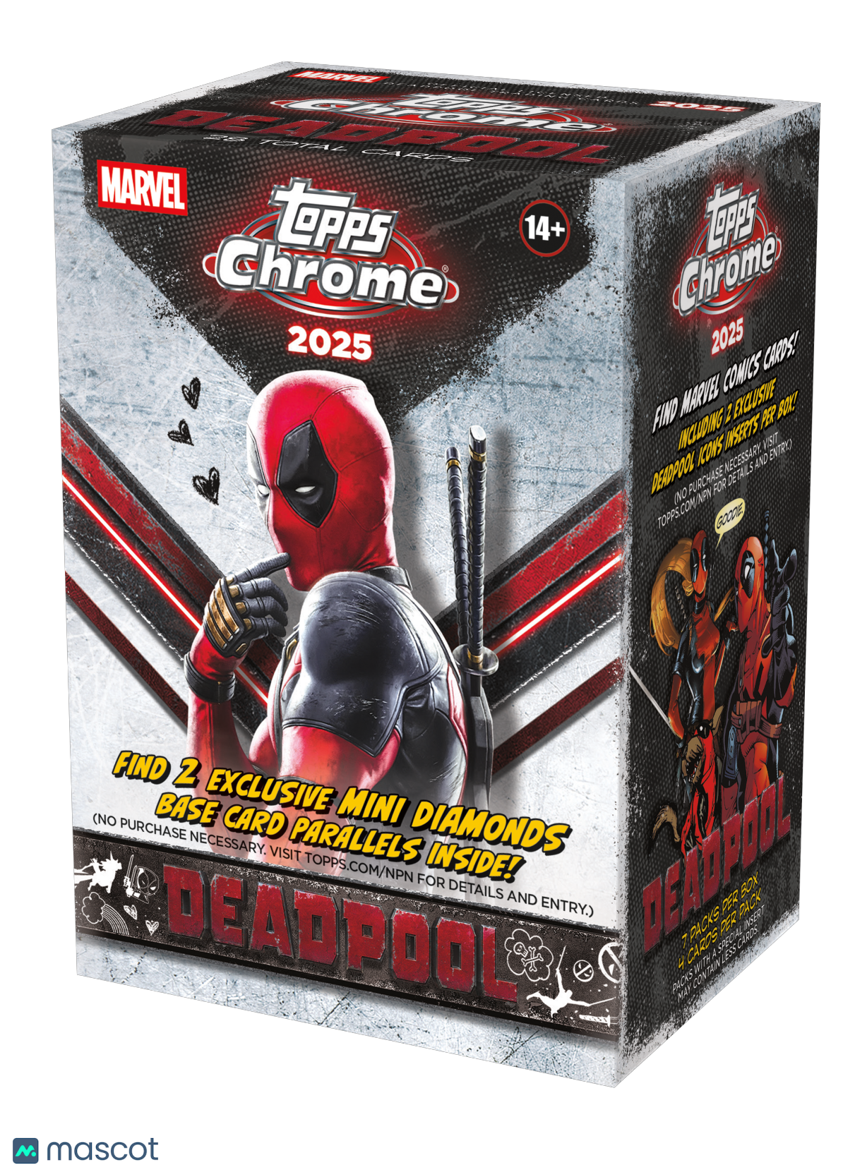2025 Topps Chrome Deadpool Blaster Box