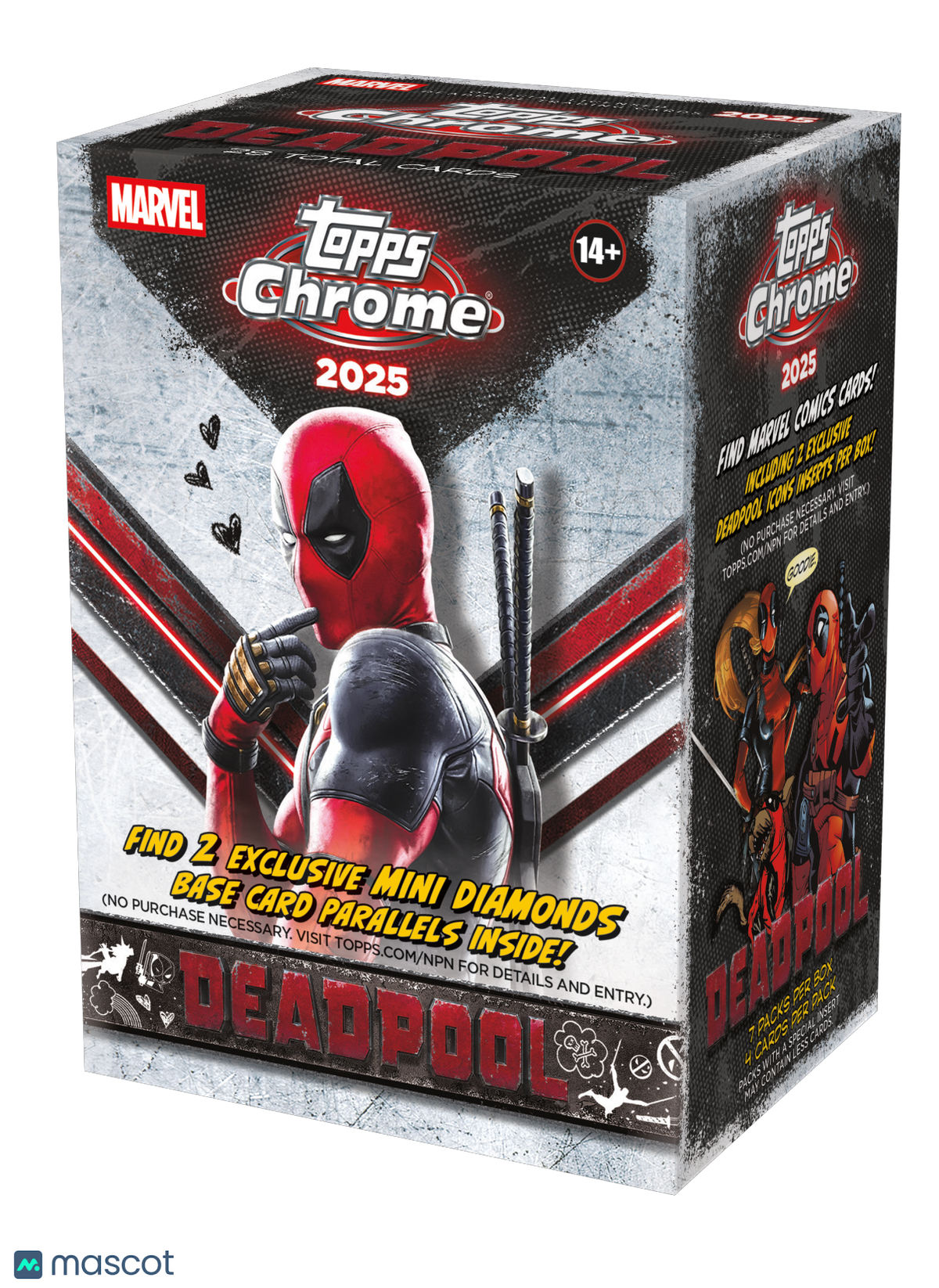 2025 Topps Chrome Deadpool Blaster Box