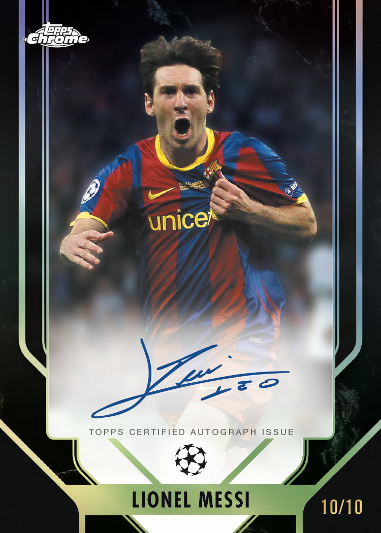 2025-2026 Topps Chrome UEFA Champions League Hobby Box
