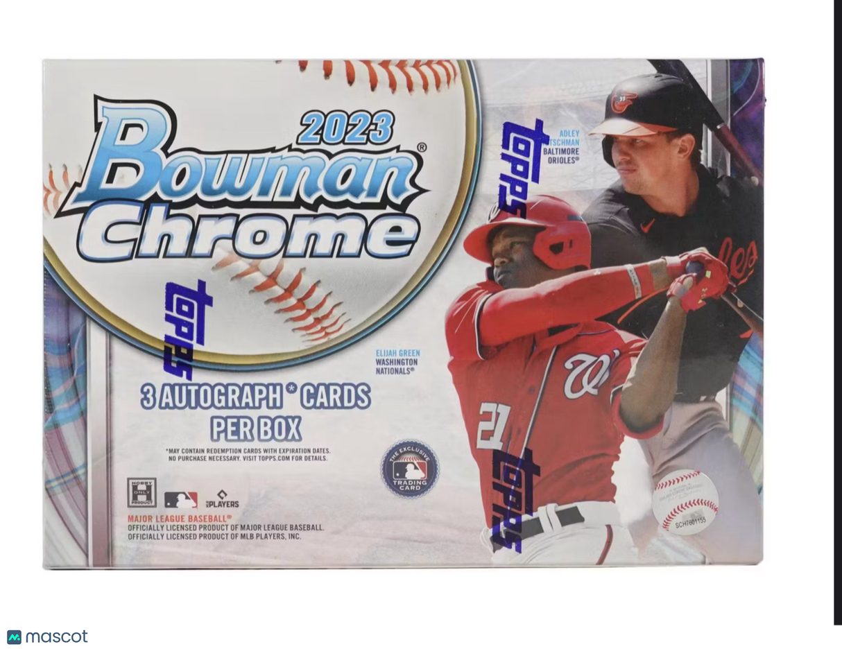 2023 Bowman Chrome Baseball HTA Choice Box