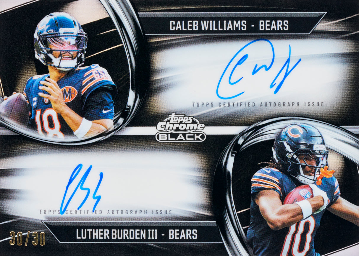 2025 Topps Chrome Black Football Hobby Box