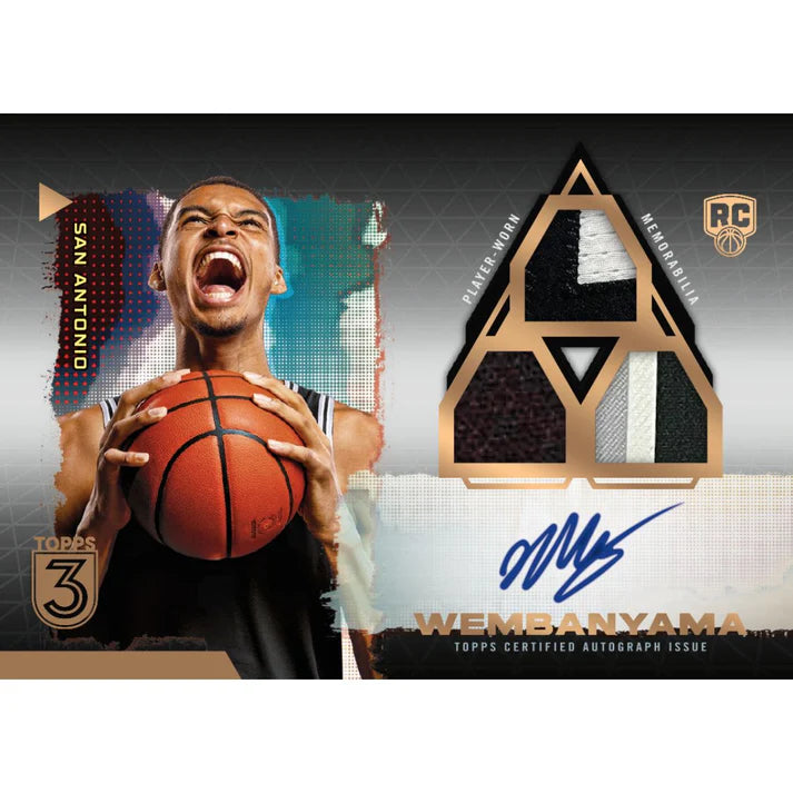 2023-24 Topps Three Basketball Hobby Box