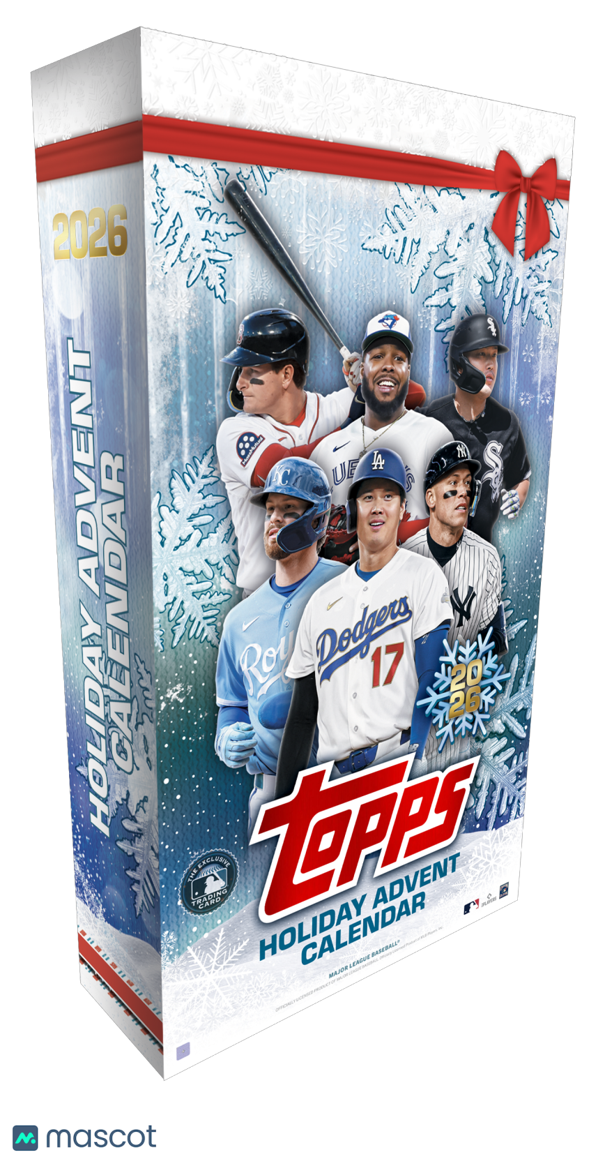 2026 Topps Holiday Baseball Advent Calendar Box
