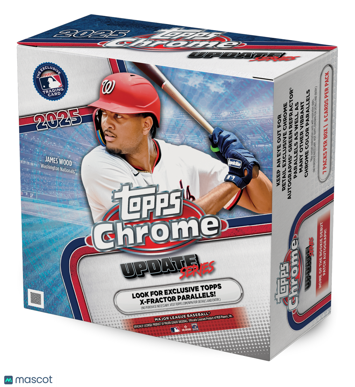 2025 Topps Chrome Update Series Baseball Mega Box