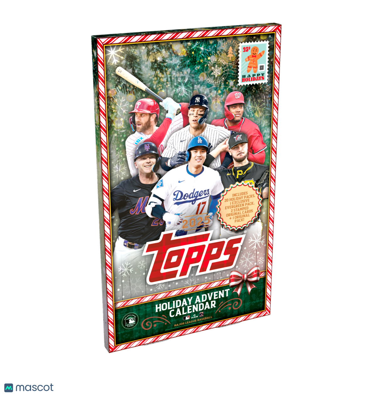 2025 Topps Holiday Baseball Advent Calendar