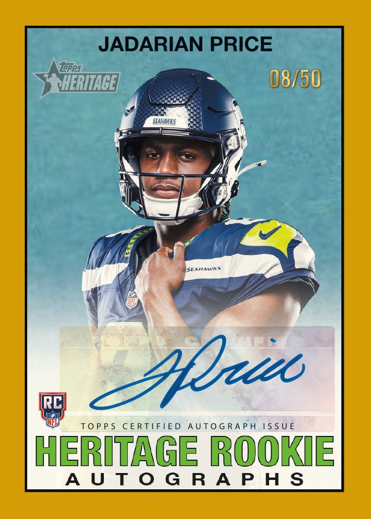 2026 Topps Heritage Football Hobby Box