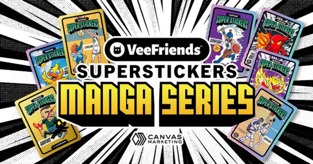 VeeFriends Super Stickers Steph Curry Manga Series Box