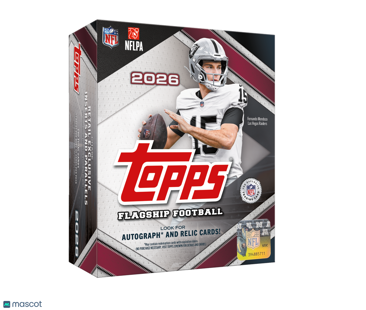 2026 Topps Flagship Football Mega Box