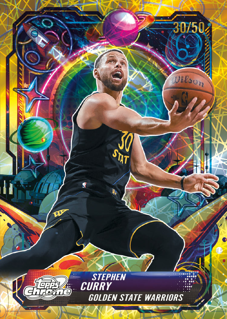 2025-26 Topps Cosmic Chrome NAB Basketball Hobby 8 Box Case