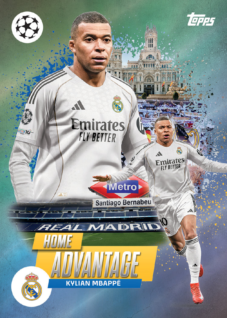 2025-26 Topps UEFA Club Competitions Soccer Hobby Box