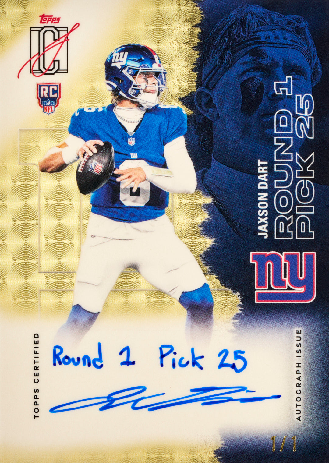 2025 Topps Signature Class Football Hobby Box