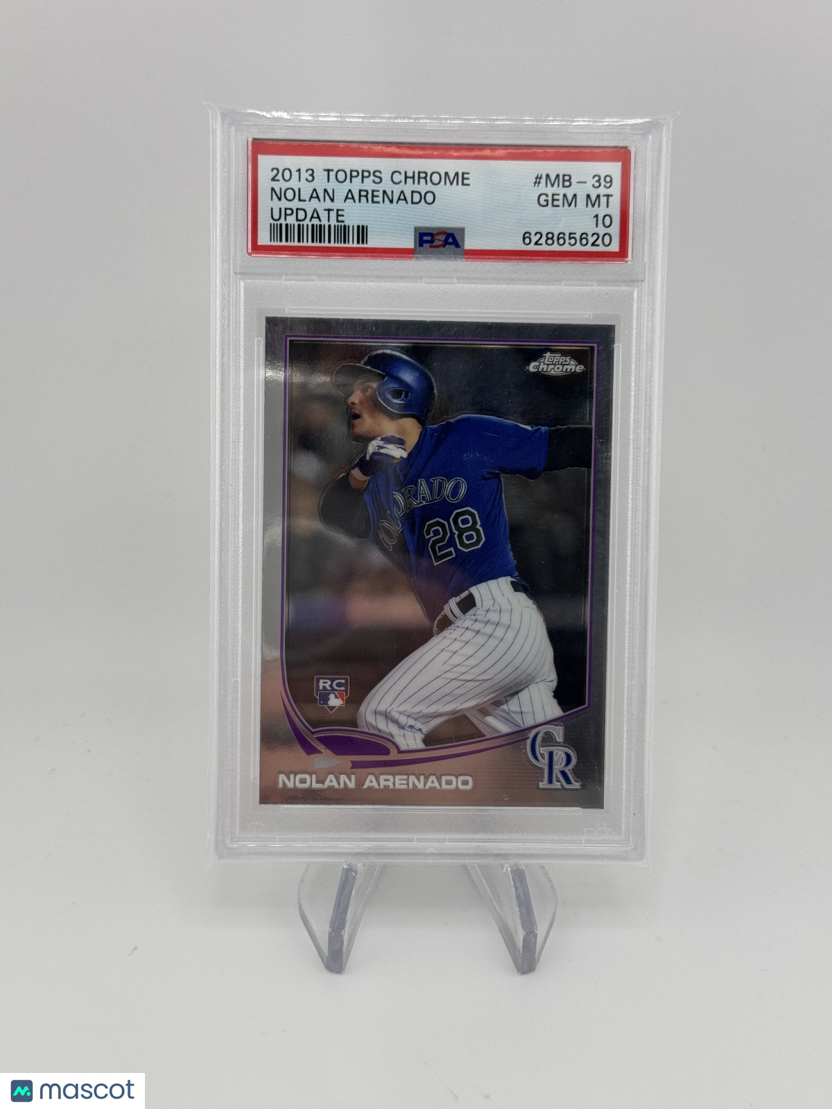 Nolan Arenado 2013 Topps Chrome Update PSA 10 Rookie RC Rockies Cardinals