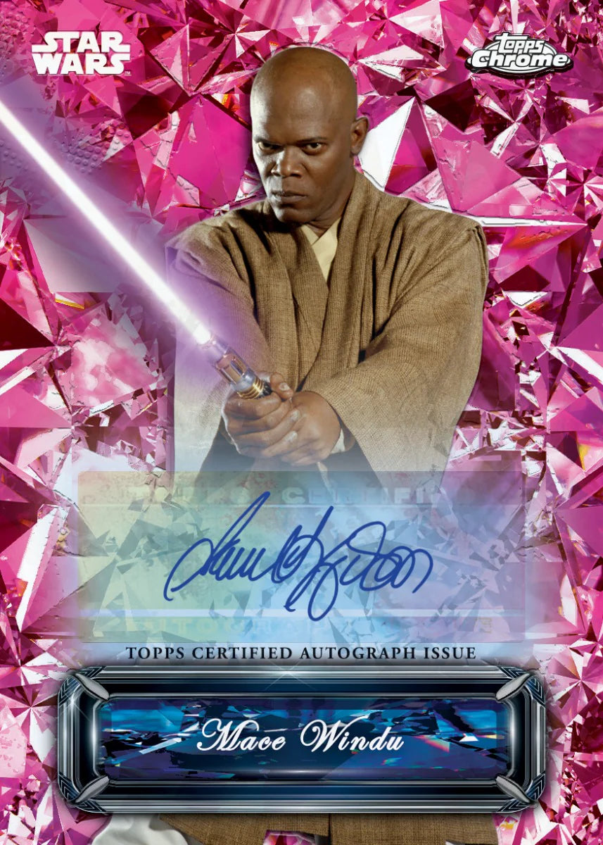 2024 Topps Star Wars The Phantom Menace Chrome Sapphire Box