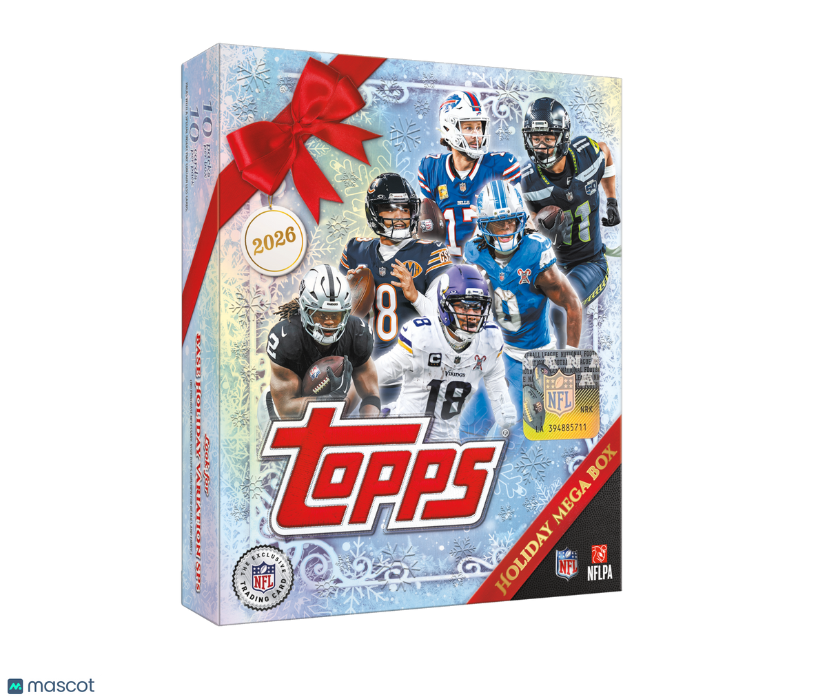 2026 Topps Holiday Football Mega Box