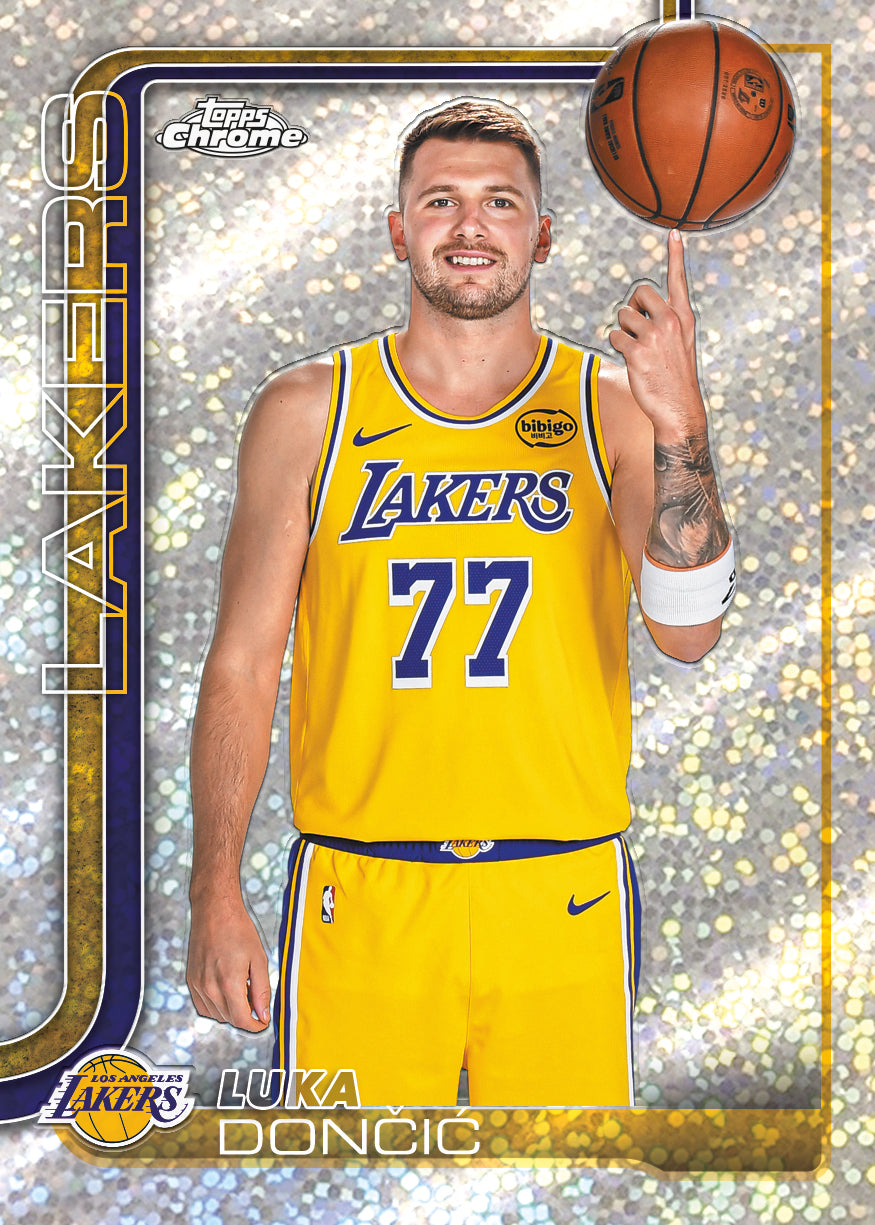 2025-26 Topps Chrome Update Basketball Blaster Value Box