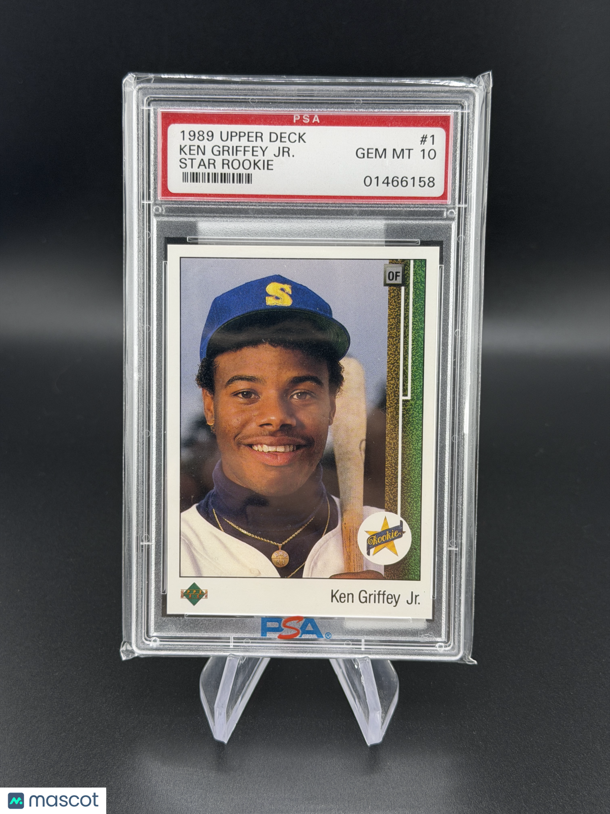 Ken Griffey Jr 1989 Upper Deck Star Rookie RC #1 PSA 10 Gem Mint
