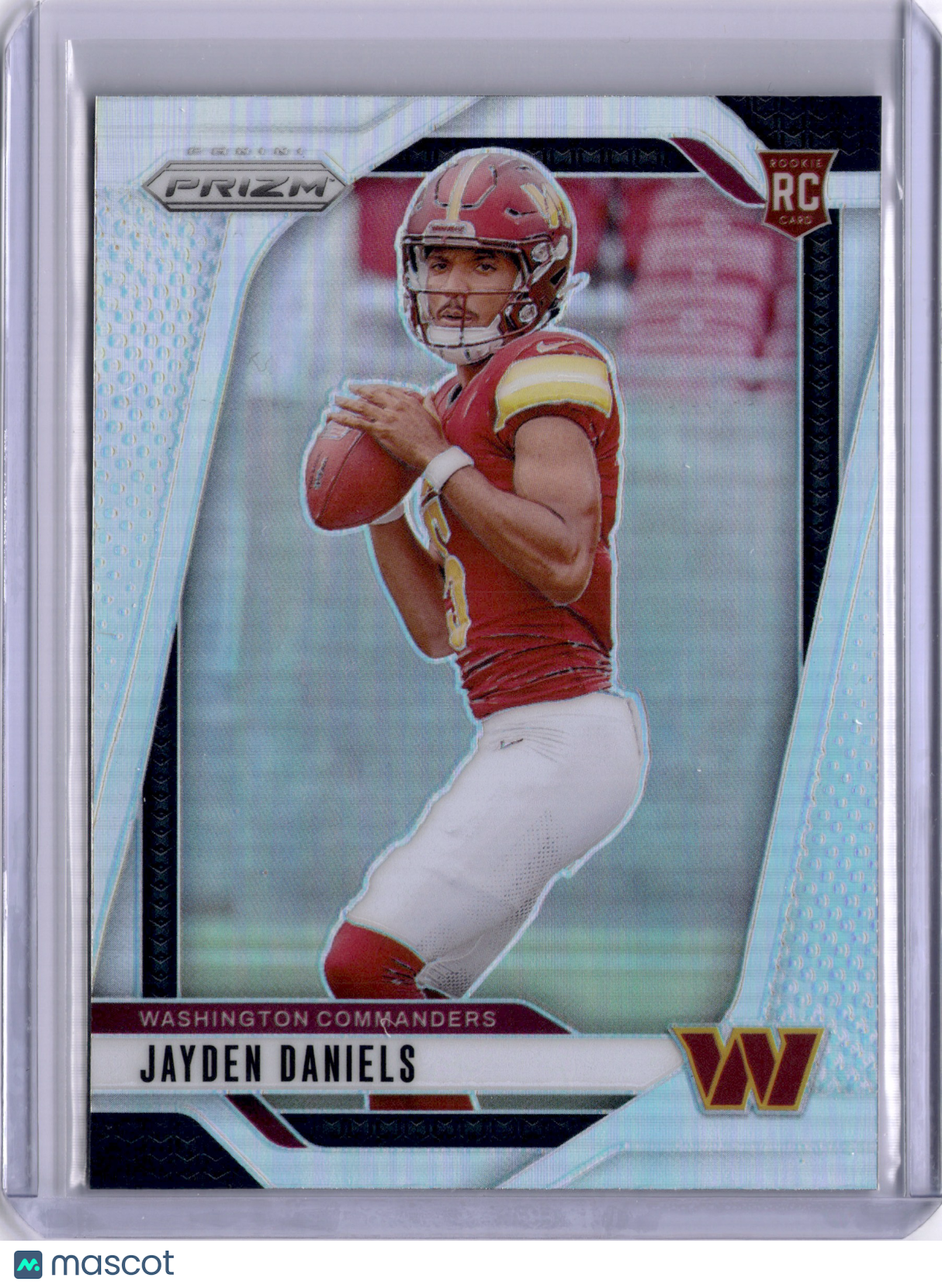 Jayden Daniels 2024 Panini Prizm Silver Rookie RC Commanders