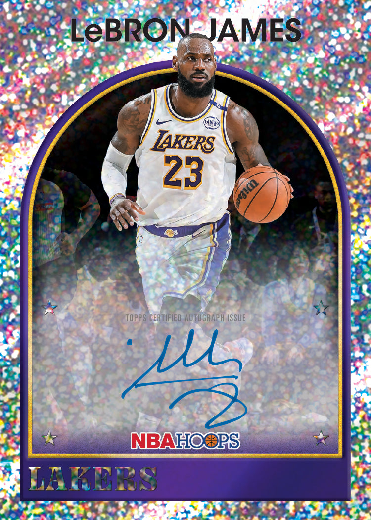 2025-26 Topps NBA Hoops Basketball Hobby Box