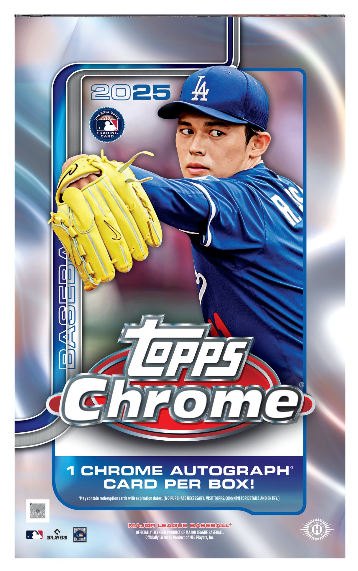 2025 Topps Chrome Baseball Hobby Box