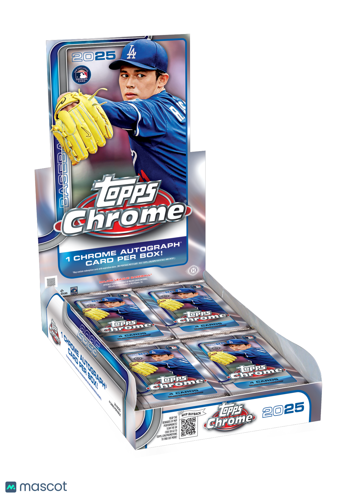 2025 Topps Chrome Baseball Hobby Box