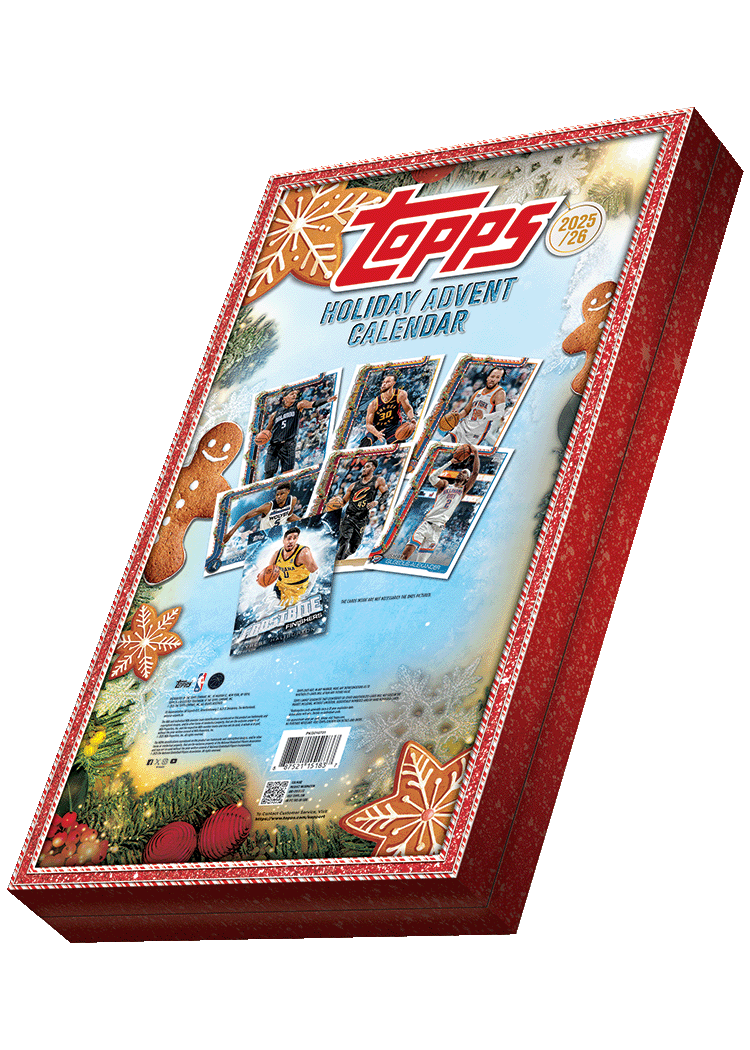2025 Topps Holiday Basketball Advent Calendar