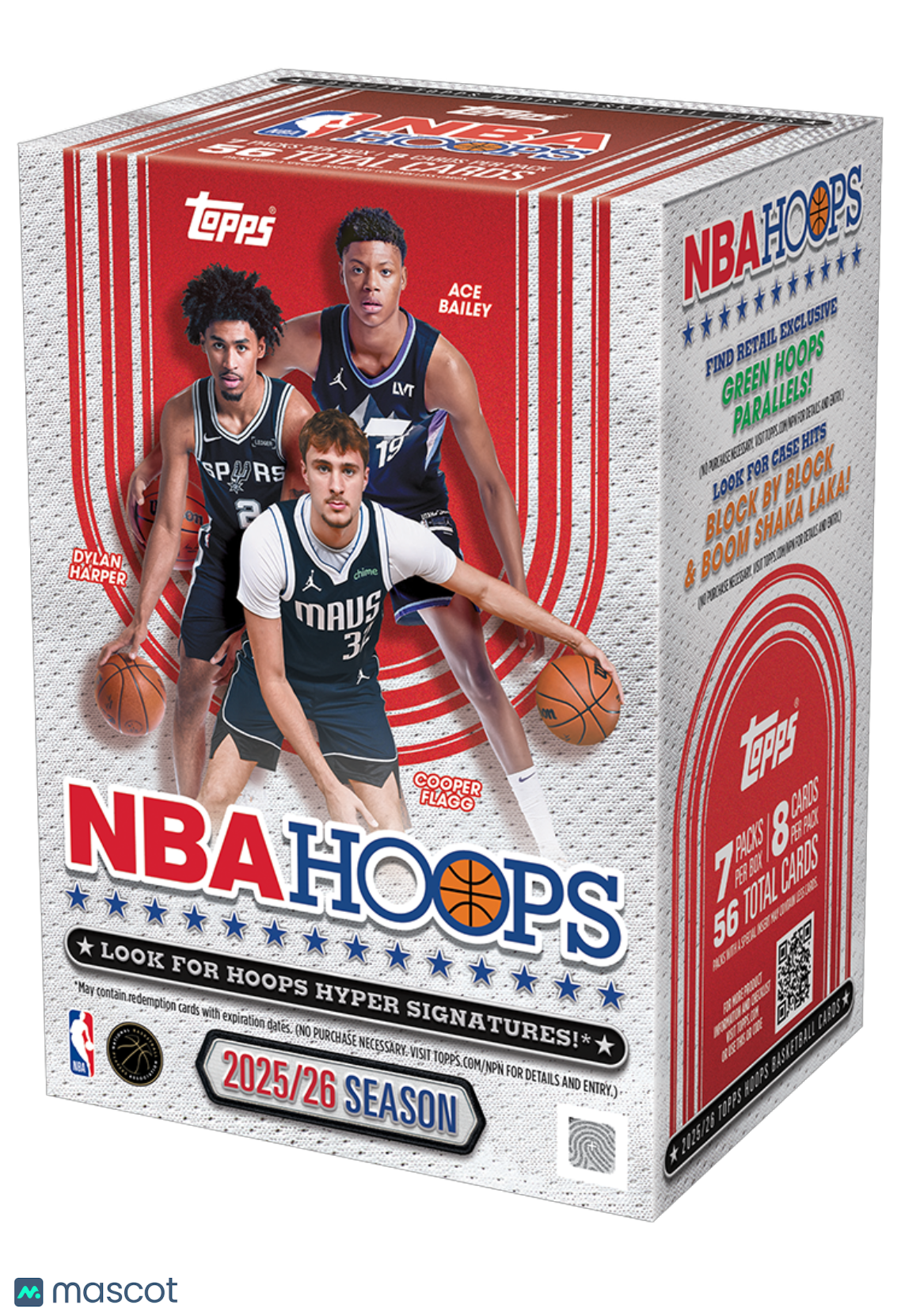 2025-26 Topps NBA Hoops Basketball Value Blaster Box