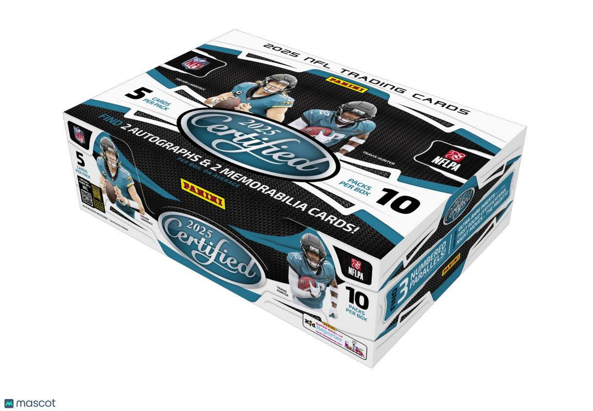 2025 Panini Certified Football Hobby Box