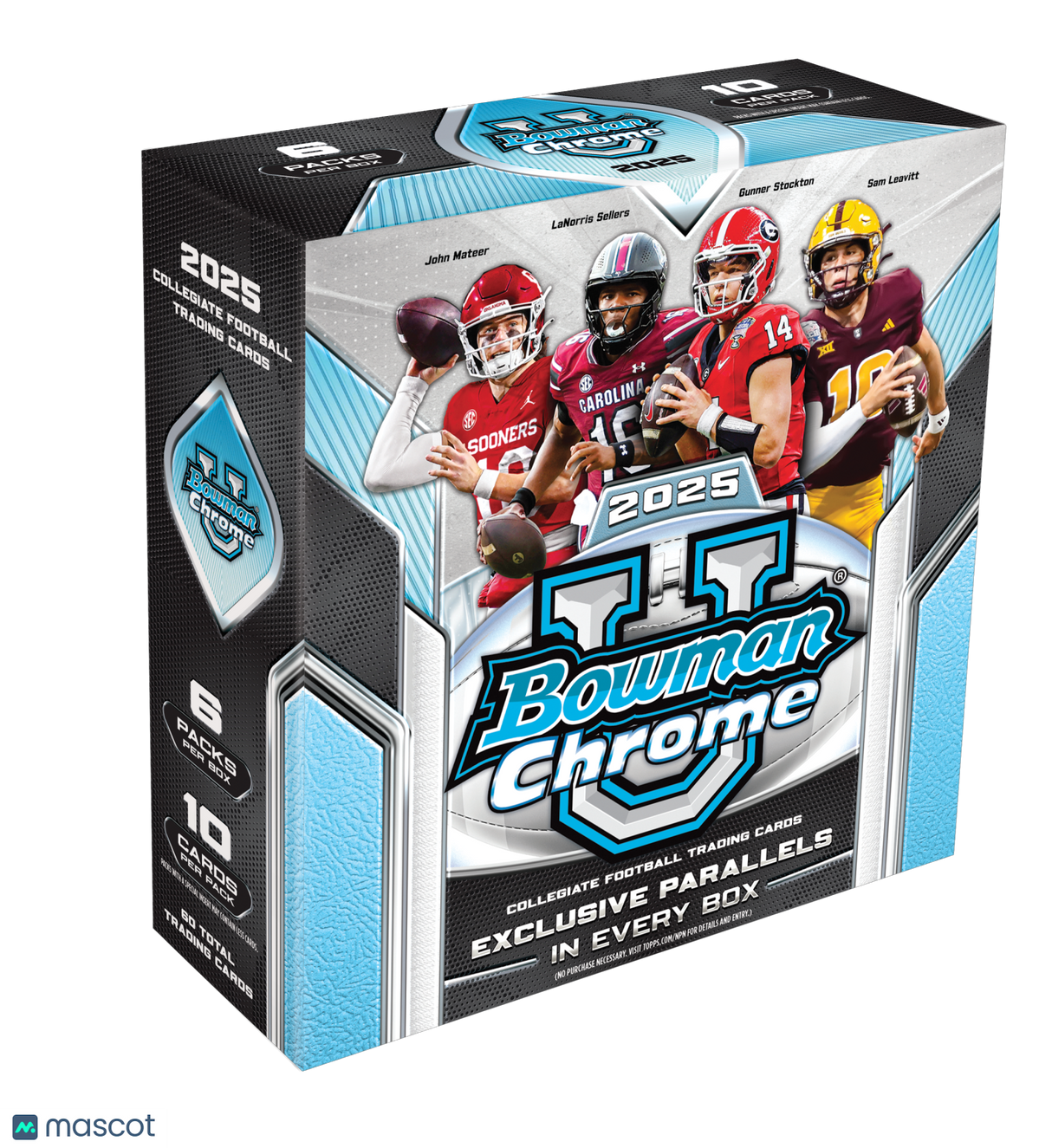 2025 Bowman University Chrome Football Mega Box