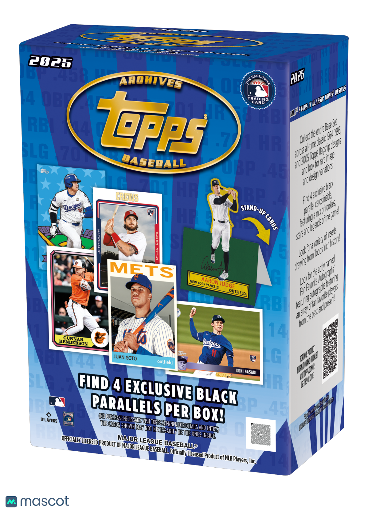 2025 Topps Archives Baseball Blaster Value Box