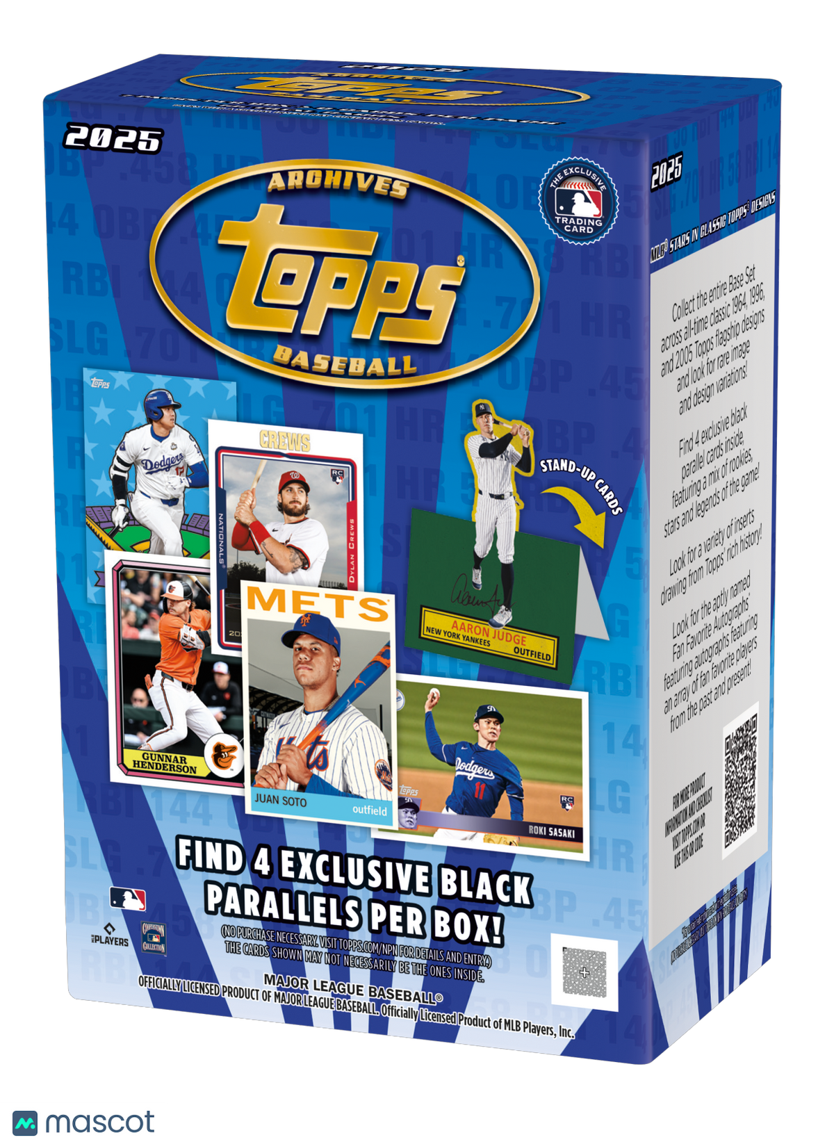 2025 Topps Archives Baseball Blaster Value Box