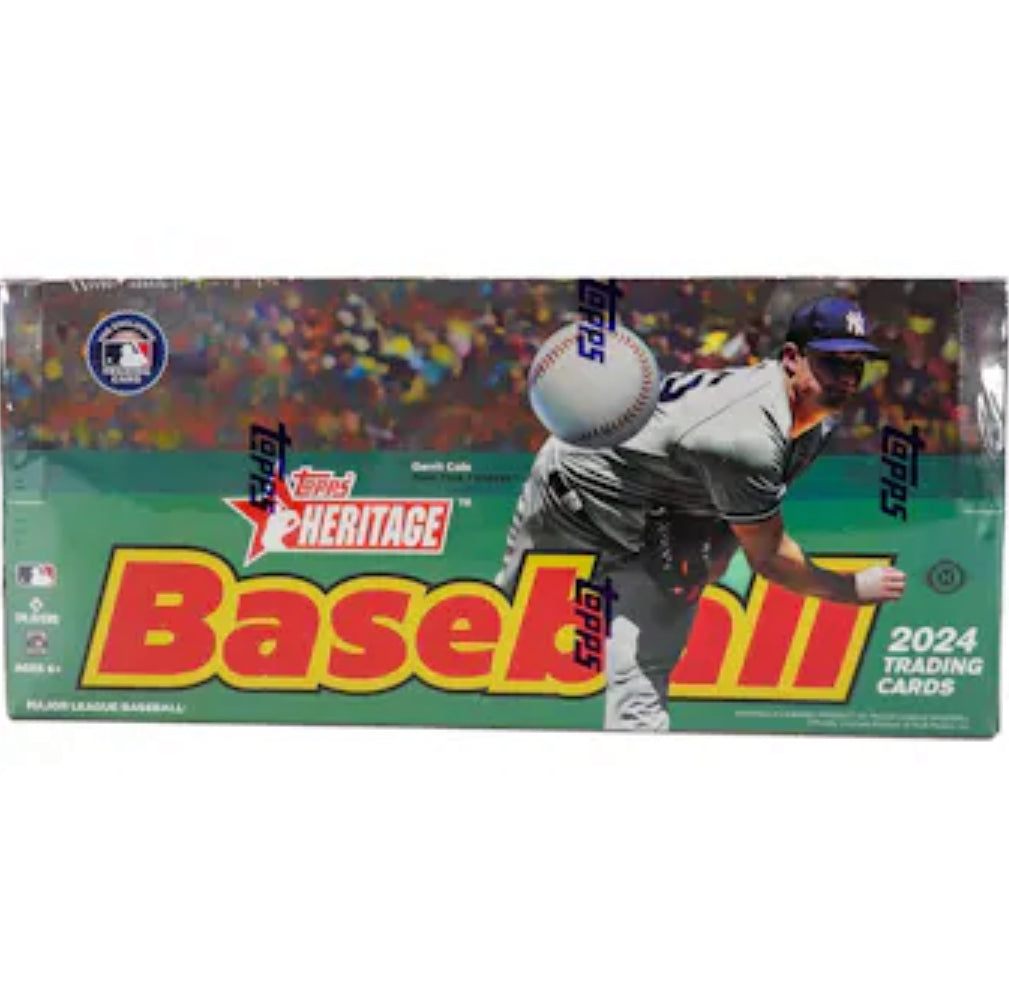 2024 Topps Heritage Baseball Hobby Box