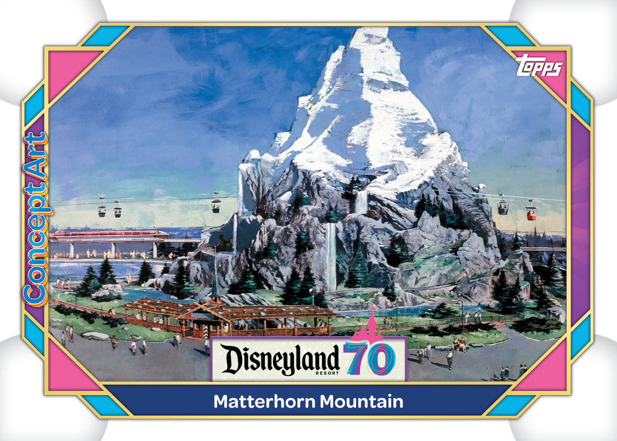2025 Topps Disneyland 70th Anniversary Blaster Box