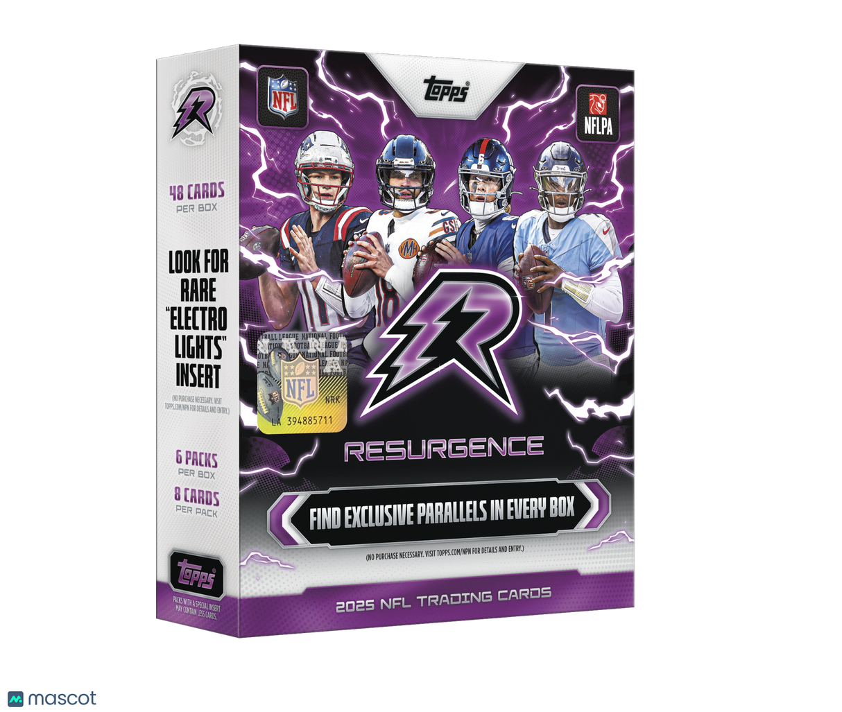 2025 Topps Resurgence Football Mega Box