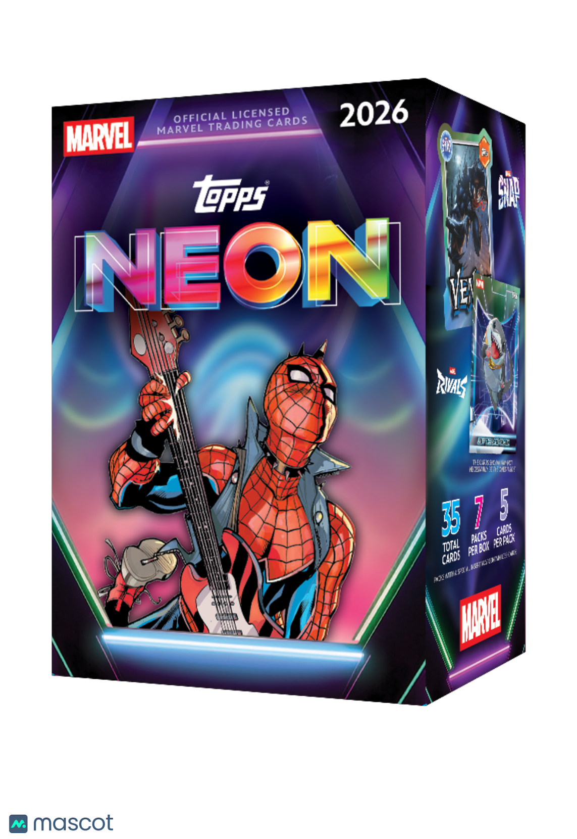 2026 Topps Neon Marvel Value Blaster Box