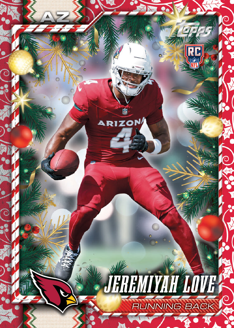 2026 Topps Holiday Football Mega Box