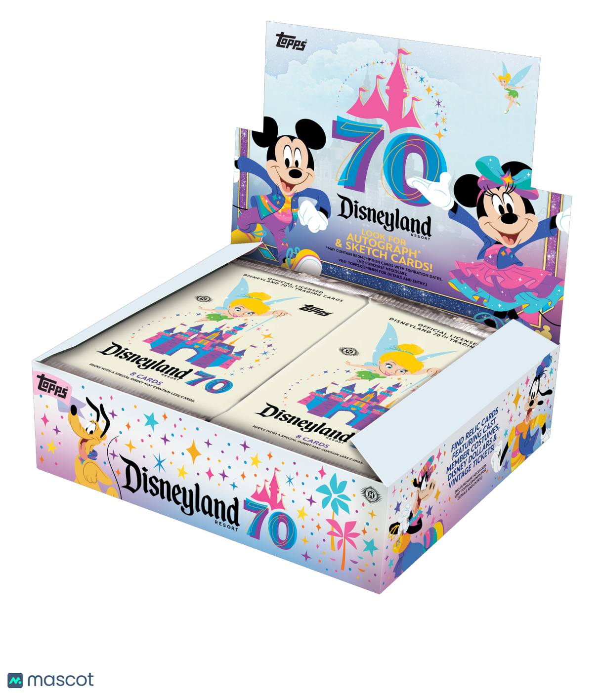 2025 Topps Disneyland 70th Anniversary Hobby Box
