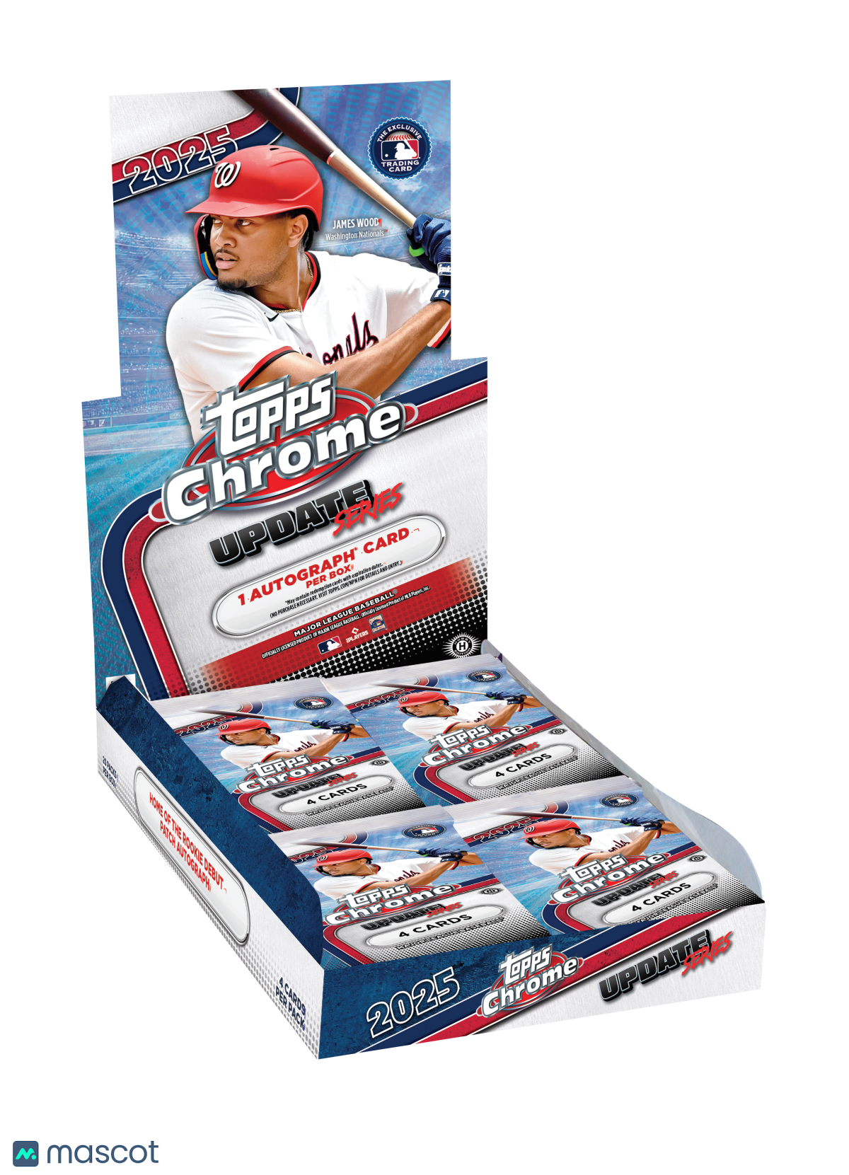 2025 Topps Chrome Update Baseball Hobby Box